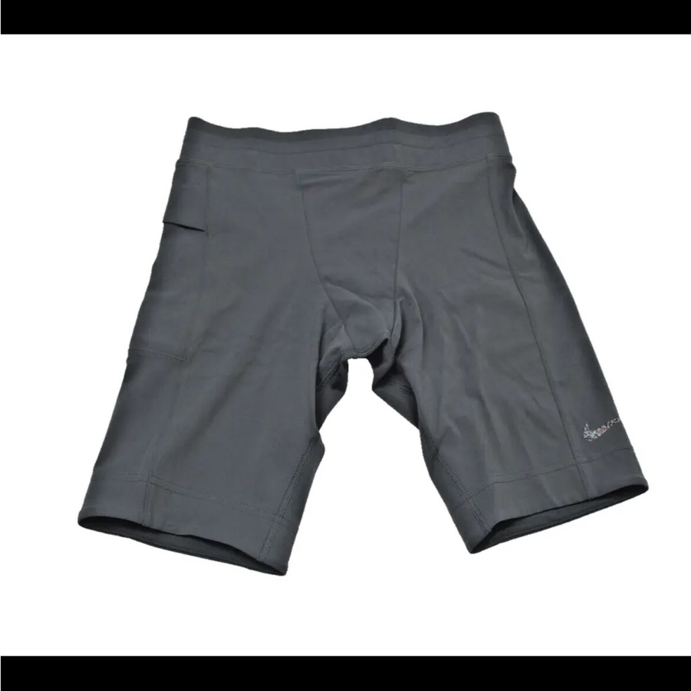 NWT Nike Men’s Yoga Infinalon Training Tight Shorts Grey Small DQ4890-068